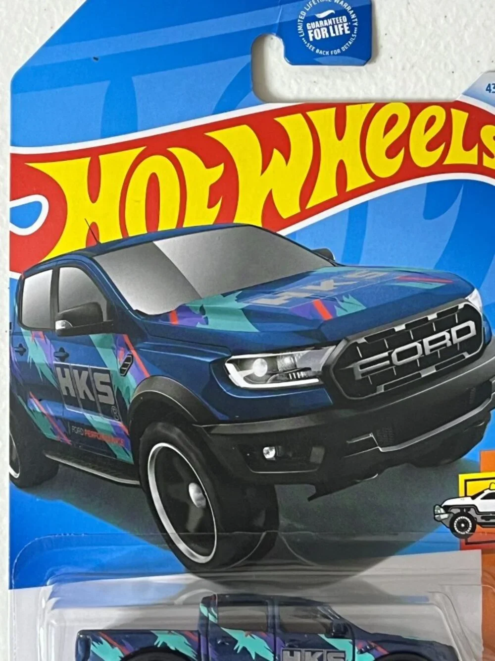 Hot Wheels 2024 Ford Ranger Raptor HW Hot Trucks 2/10 Blue Diecast NOC